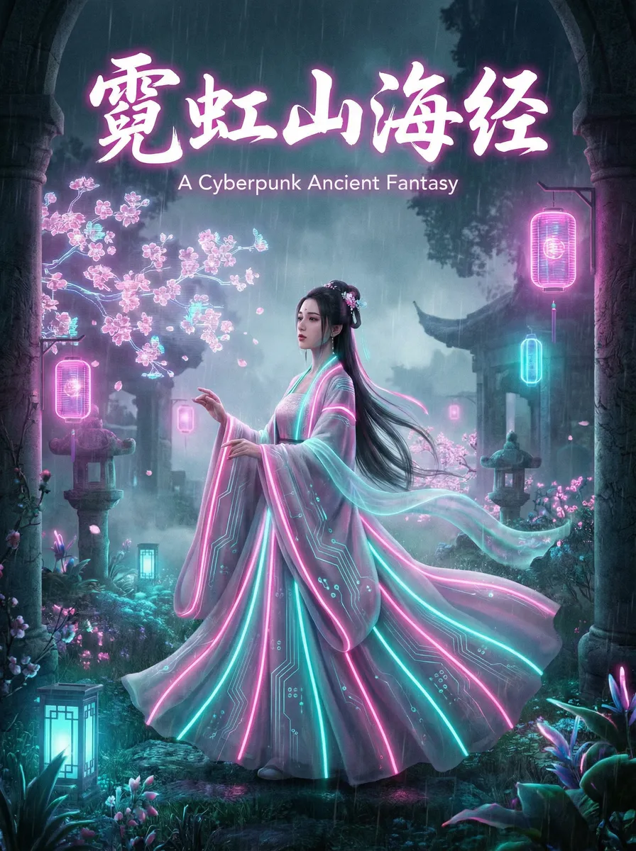 我妻子的一切 古风奇缘短剧 - 霓虹山海经海报